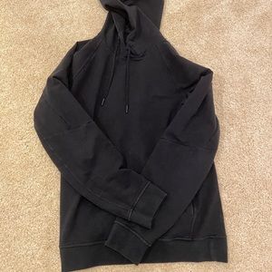 black lululemon hoodie